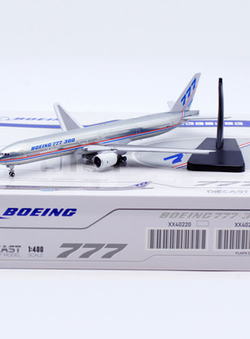 1:400 JC Wings 合金 客机模型 波音原厂 B777-300ER N5014K 襟翼