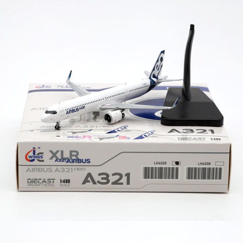 1:400 JC Wings 合金 客机模型  空客原厂 空客A321neo F-WWAB