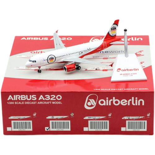 合金飞机模型柏林航空A320