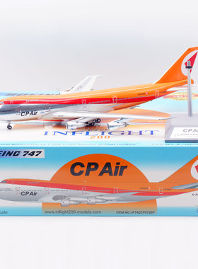 Inflight 1:200飞机模型 合金 加拿大太平洋航空 B747-200 C-FCRE