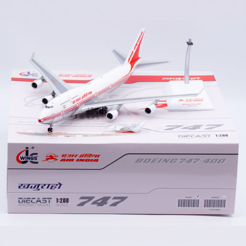合金飞机模型印度航空B747