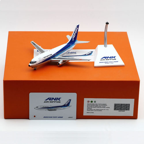 合金飞机模型全日空波音B737