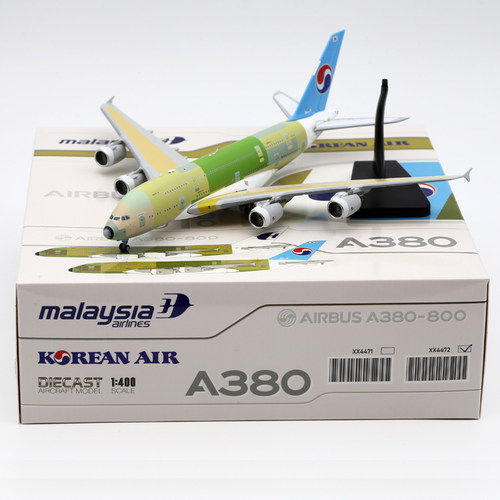 合金客机模型大韩航空A380