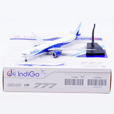 1400印度合金飞机模型JCWing