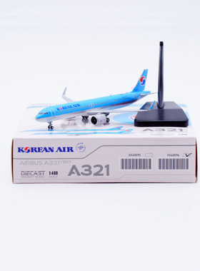 1:400 JC Wings 合金 客机模型 大韩航空 A321neo HL8509