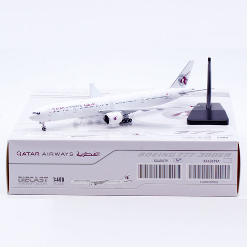 1:400 JC Wings 合金 客机模型 卡塔尔航空 B777-300ER  A7-BOC