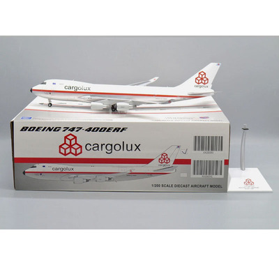 Jcwings 1/200 合金飞机模型 卢森堡国际货运 B747-400F LX-NCL