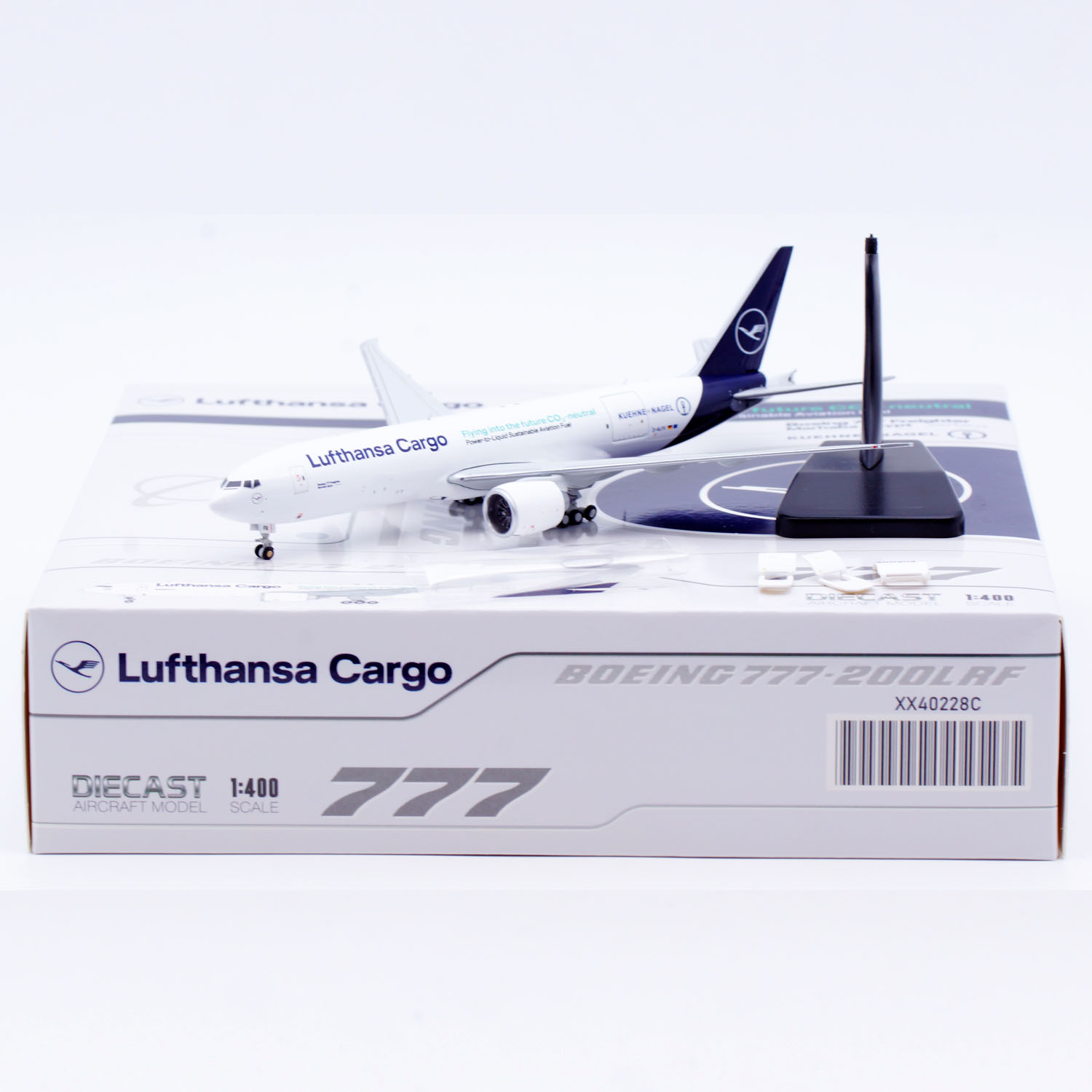 1:400 JC Wings 合金 客机模型 汉莎货运航空 B777F D-ALFK