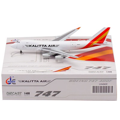 合金客机模型卡利塔航空B747