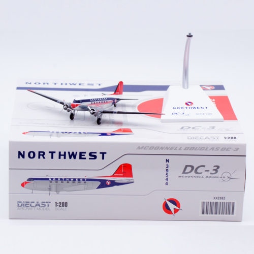 合金飞机模型美国西北航空DC-3