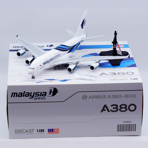 合金材质飞机模型A380