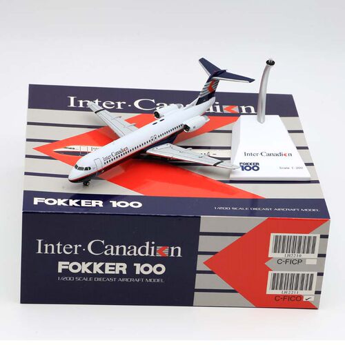 FK-100加拿大航空飞机模型