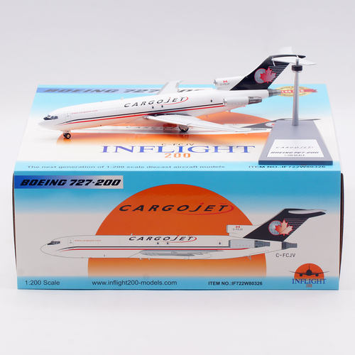 Inflight 1:200 合金 飞机模型 加拿大货运航空 B727-200 C-FCJV