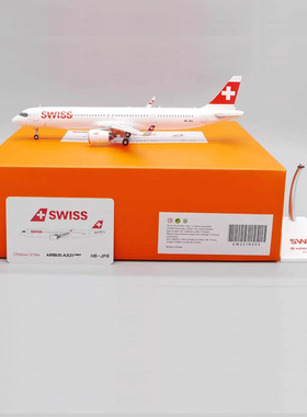 Jcwings 1/200 合金飞机模型 瑞士航空 A321neo HB-JPB