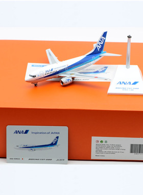JCWINGS 1/200 合金飞机模型 ANA 全日空 B737-500 JA307K 波音