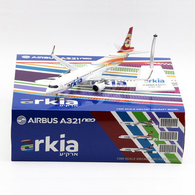 合金飞机模型以色列A321NEO