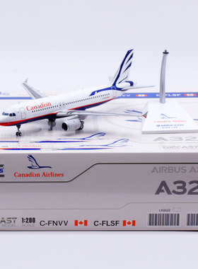Jcwings 1/200 合金飞机模型 加拿大航空 空客 A320 C-FLSF
