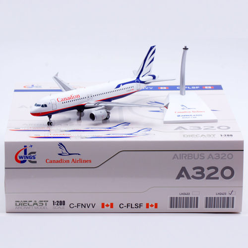 Jcwings 1/200 合金飞机模型 加拿大航空 空客 A320 C-FLSF