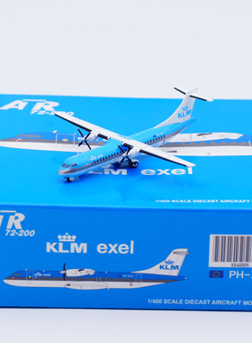 1:400 JC Wings 合金 客机模型 荷兰皇家航空 ATR-72-200 PH-XLH