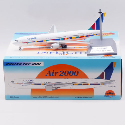 Inflight 1:200 Air 2000航空 B767-300ER G-OOAL 合金 飞机模型