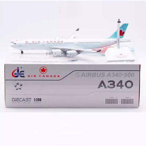 合金飞机模型加拿大航空A340