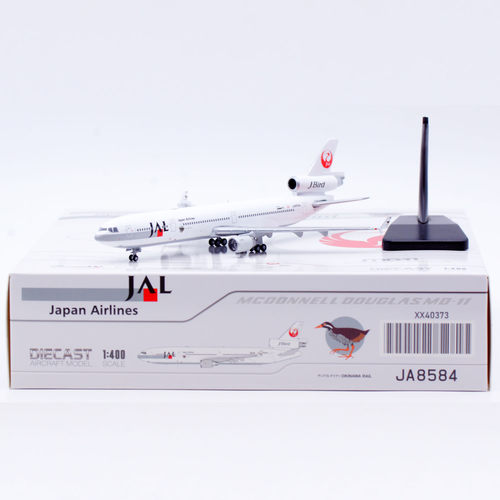 JC Wings 1:400 合金飞机模型 日本航空 MD-11 JA8584