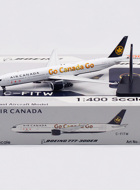 Aviation1:400 合金飞机模型  加拿大航空 波音B777-300ER C-FITW