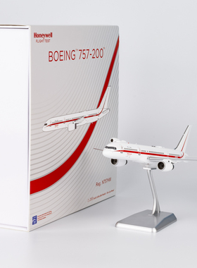 NGmodel 1:200 合金飞机模型 霍尼韦尔航空 B757-200 N757HW