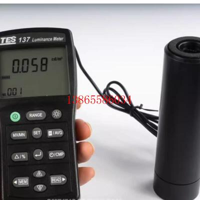 议价泰仕TES137高精度辉度计电脑显示屏手机屏幕亮度计测试仪便携