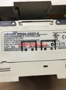 议价CPM2A-20CDR/20CDT/20CDT1-D 原装拆机 PLC现货包质量 询价