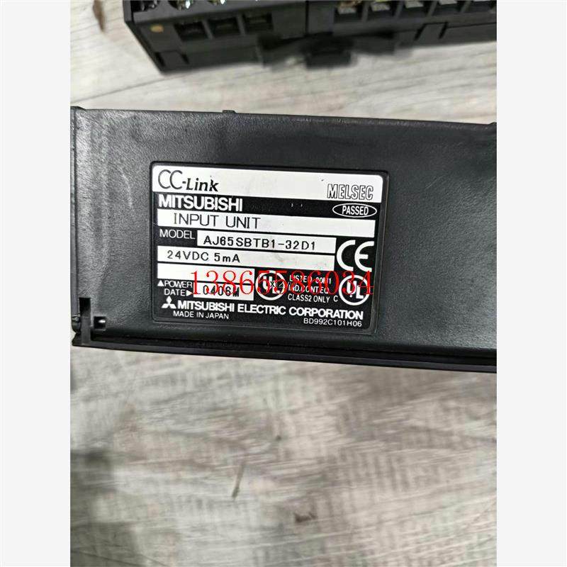 议价三菱CCLINK远程模块AJ65SBTB1-32D1二手拆元件
