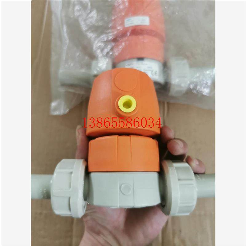 议价正品全新GF气动隔膜阀d20DN15半导体隔膜阀PP-H自动