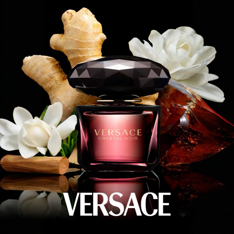 Versace范思哲星夜黑水晶女士香水花香调官方正品旗舰店