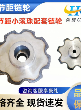 双节距大滚珠配套链轮C2162/C232AL配套6-10齿双节距大滚珠台轮