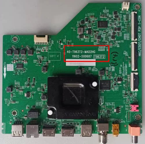 TCL 55V6E 55S11 55J7E/G60L主板40-T963T2-MAD2HG 11602-500687