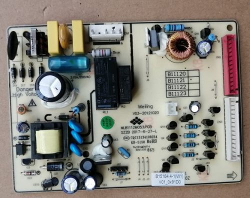 适用美菱冰箱BCD-221WE3B E3C E3BH主板B15184 B15184.4-1电源板
