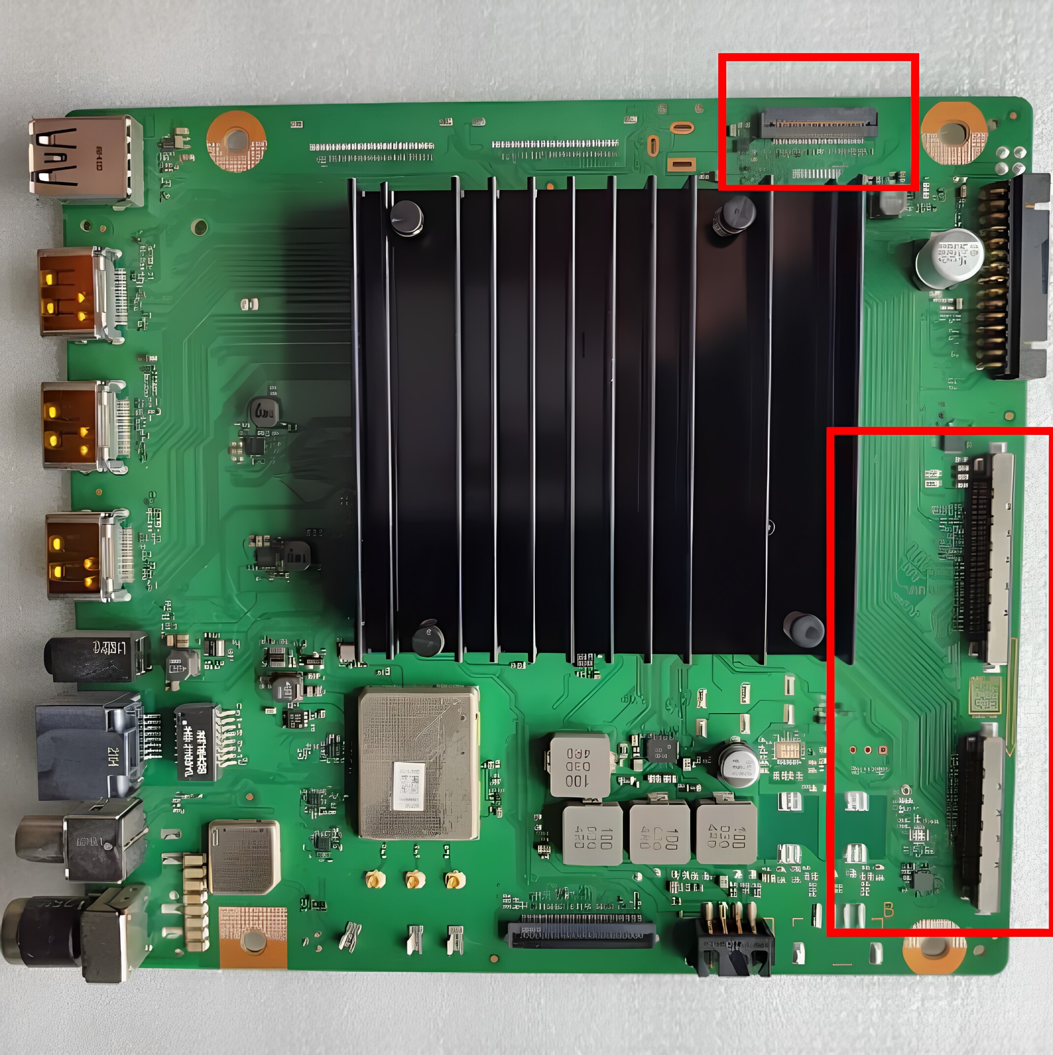 华为55/65寸L0K-350 L0K-360主板IT1L0CKM VER.C RF HF 双屏线