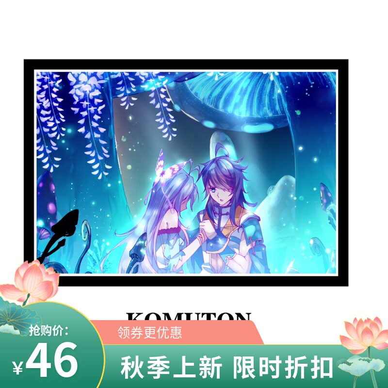 创意减压DIY数字油画国漫动漫周边斗罗大陆角色自己画挂画女礼物