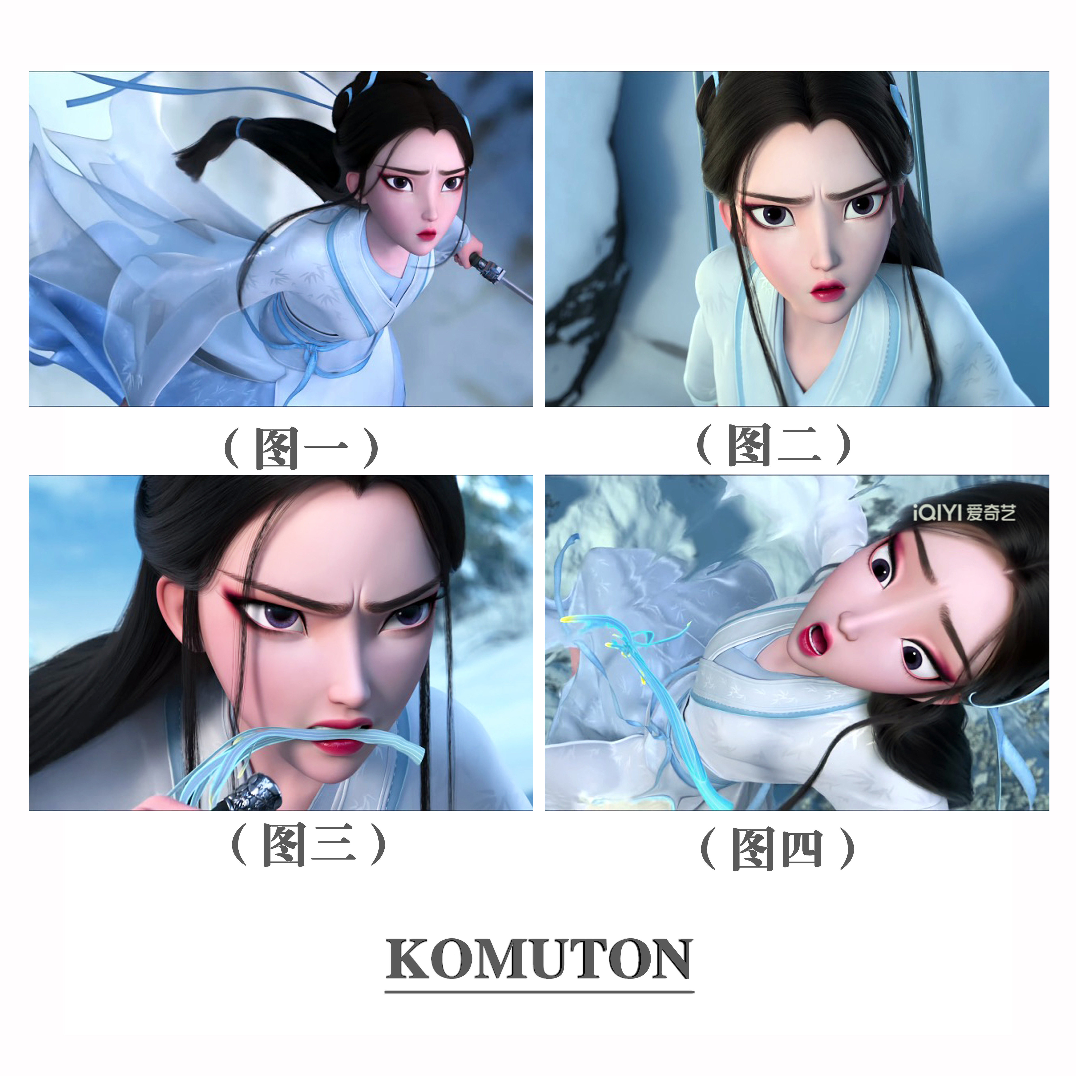 DIY数字油画白蛇浮生小白精美写意休闲手绘涂色装饰宿舍挂画礼物