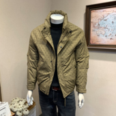 新款 潮流欧洲站休闲立领羽绒服男士 保暖短款 2025年冬季 外套冬装
