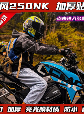 适用于春风250NK贴纸贴花版画版花全车贴防水贴膜拉花个性改装