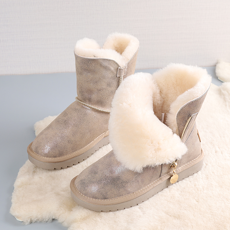 防滑防水加厚保暖冬季大棉鞋