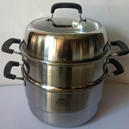 爱仕达蒸锅不串味三层钢三层一体成型ZS26/ZS28/ZS30/32Z1Q.