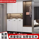 实木鞋 定制 柜家用门收纳柜一体靠墙大容量入户玄关柜鞋 柜2025新款