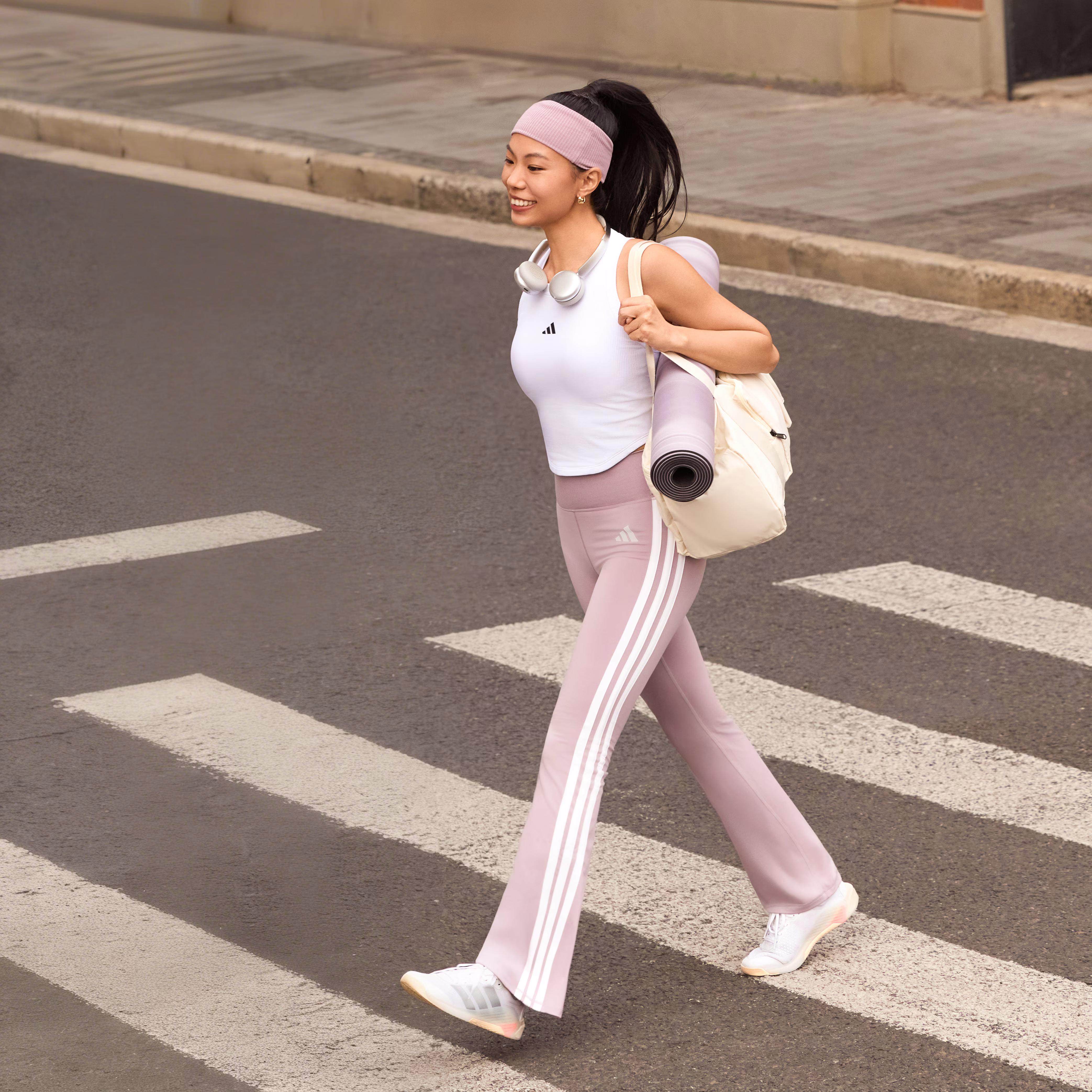 阿迪达斯OPTIME超感绷带女子速干训练紧身长裤KC7869 7868 JD6544