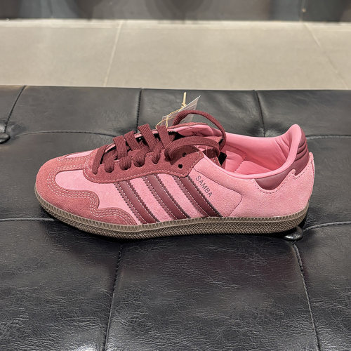 三叶草SAMBA OG经典复古运动休闲T头鞋德训鞋IH6704