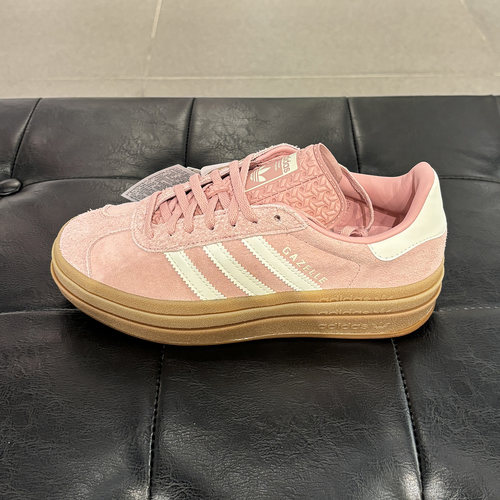 三叶草女子GAZELLE BOLD马年新款厚底增高休闲鞋JS3903