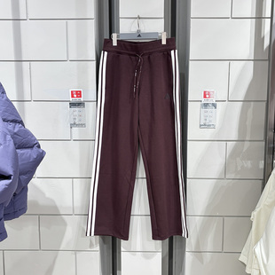 阿迪达斯女子秋冬针织直筒运动休闲裤长裤KB7588 KC0086 7587