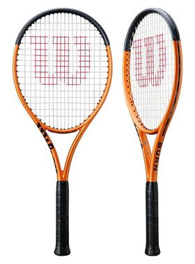 代购Wilson威尔胜网球拍高旋转轻量化强控球橙色预穿线碳纤维