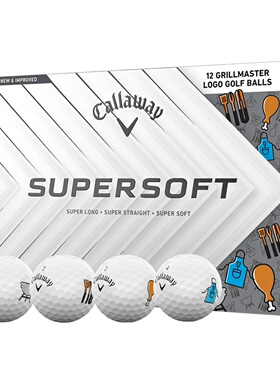 代购Callaway SUPERSOFT GRILL MASTER 美式烧烤碗限量高尔夫球